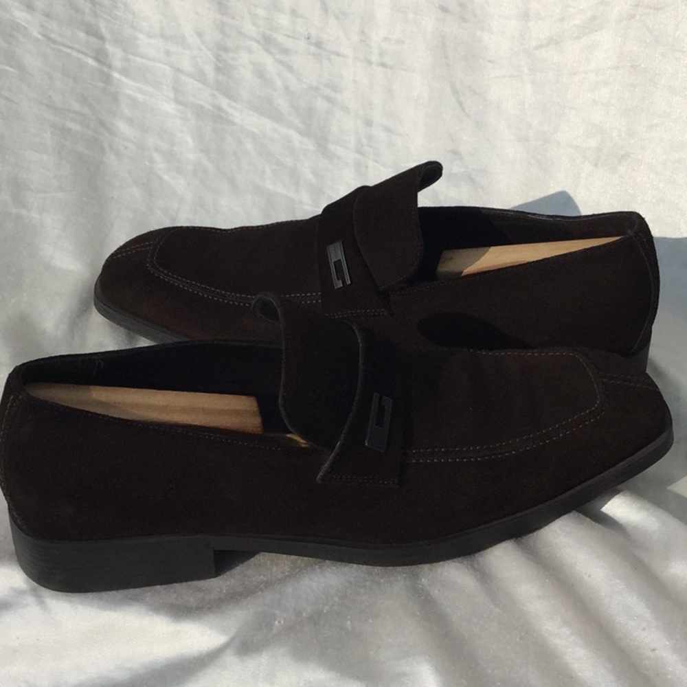 Gucci Suede Loafers. 11D. LIKE NEW